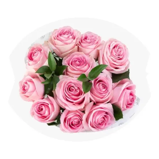 Dozen Fresh Cut Vibrant Roses image {7}