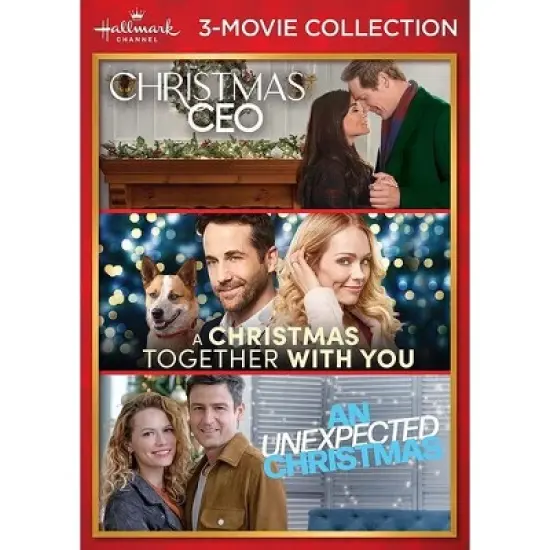 Christmas CEO / A Christmas Together With You / An Unexpected Christmas (Hallmark Channel 3-Movie Collection) (DVD) image {1}
