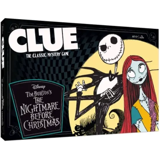 CLUE: Nightmare Before Christmas - Tim Burton Collectible Board Game, Ages 8+, 2-6 Players image {7}