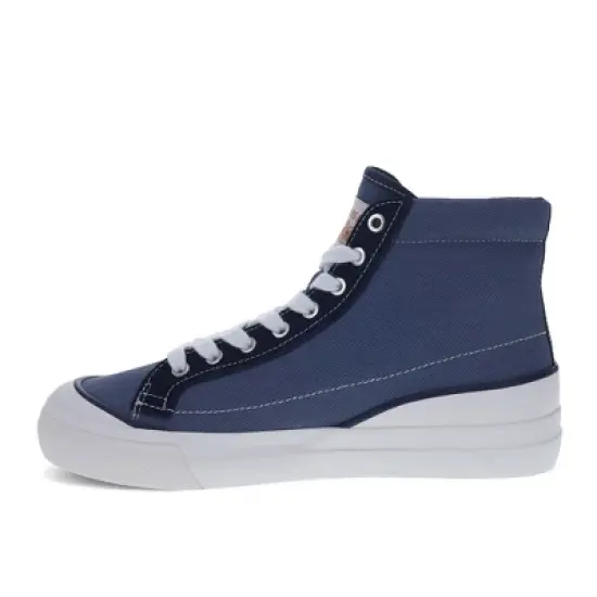 Levi's Mens LS1 Canvas and Suede Hightop Casual Sneaker Shoe image {4}