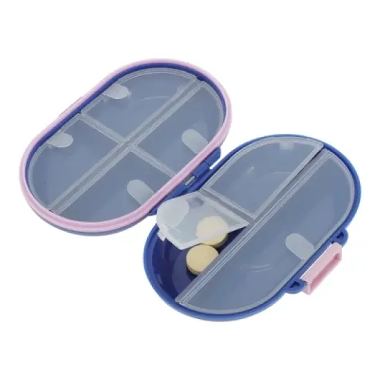 Unique Bargains 7 Grid Pill Case 1 Pc image {5}
