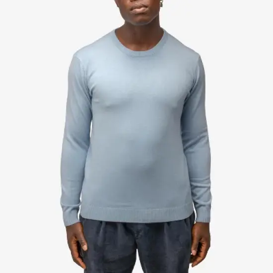 X RAY Men's Crew Neck Sweater Slim Fit Midweight Knit Pullover for Casual Dressy Wear (Big & Tall Available) image {16}