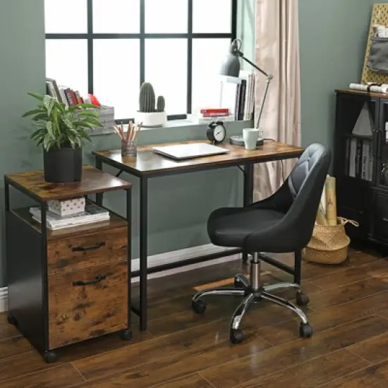Computer Desk, Gaming Desk, Home Office Desk, Metal Frame image {1}