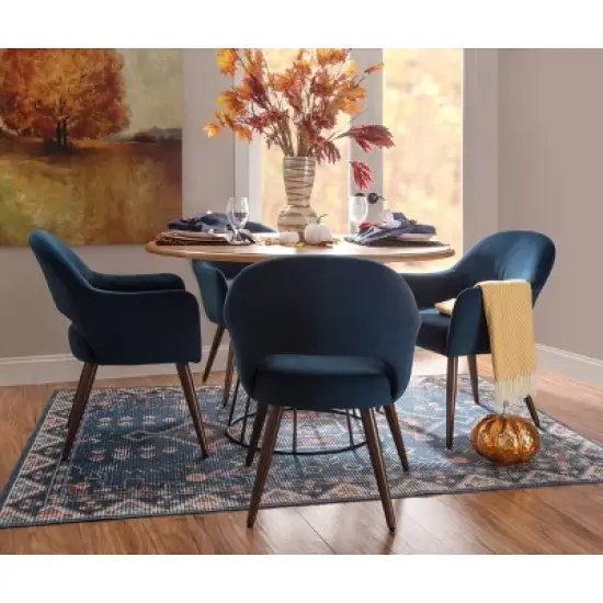 Serena Round Dining Table Natural - Powell image {6}