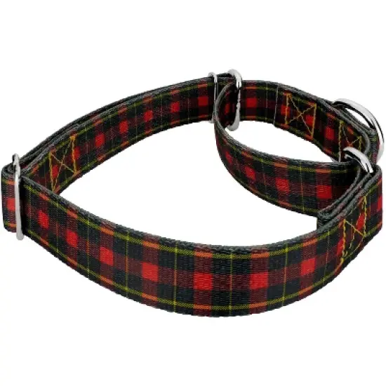 Country Brook Petz Buffalo Plaid Martingale Dog Collar image {4}