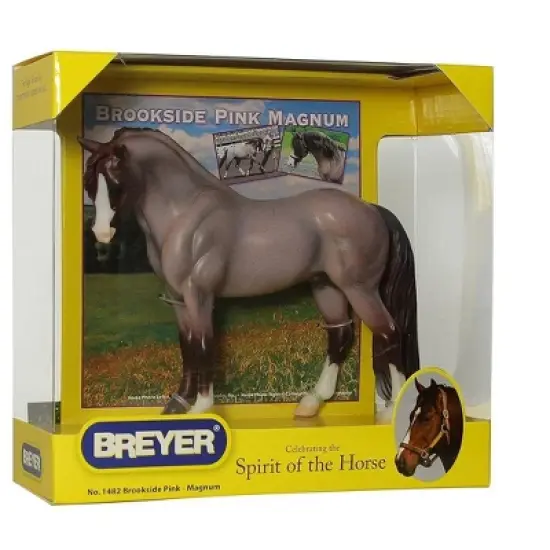 Breyer Animal Creations Breyer 1:9 Traditional Series Model Horse: Brookside Pink Magnum image {2}