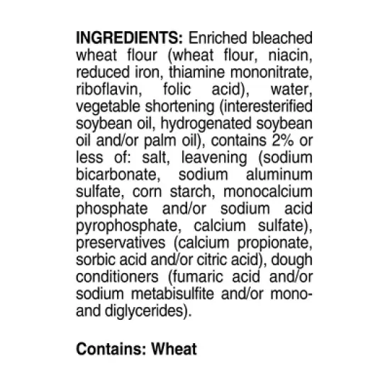 La La's Burrito Size Traditional Style Flour Tortillas - 24oz/10ct image {3}