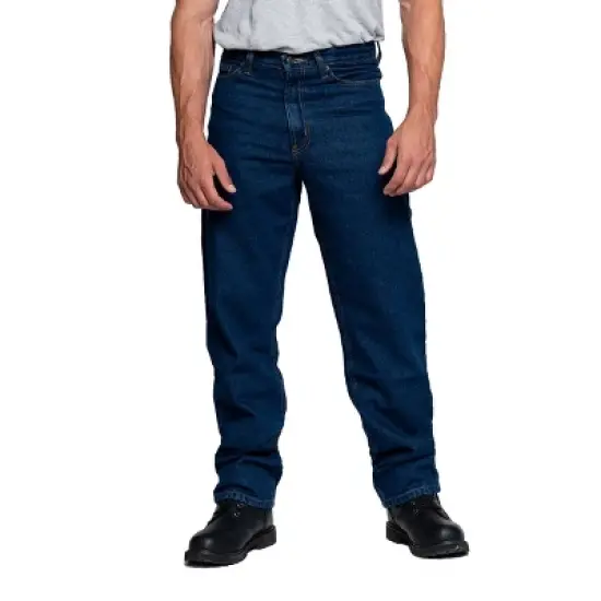 Full Blue Men's 5-Pocket Relaxed Fit Jean image {3}