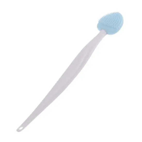Unique Bargains Soft Plastic Silicone Cleansing Brush Heart-shaped Nose 5.31"x0.87" 1 Pc image {8}