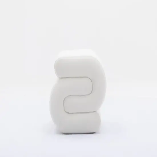 S-shape Velvet Ottoman, Makeup Stool Footstool-ModernLuxe image {6}