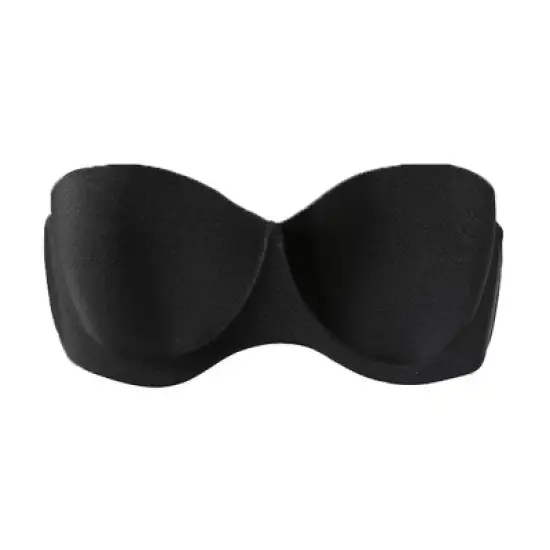 Allegra K Women Strapless Demi Cup Push up Convertible Extender Underwire Bra image {8}