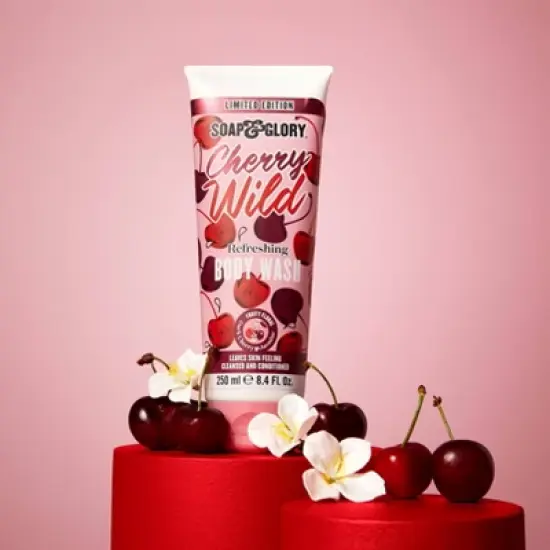 Soap & Glory Cherry Body Wash - 8.4 fl oz image {3}