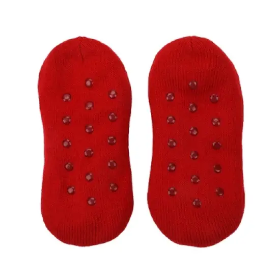Super Mario Bros Mario Patch Red Slipper Socks image {3}