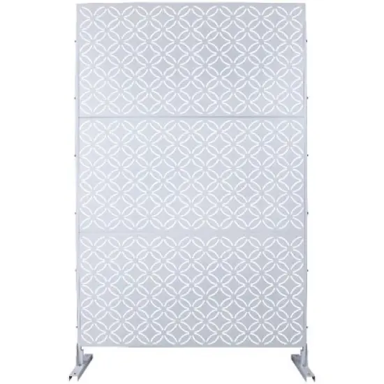 PAGED 76" H&times;48" W Patio Privacy Screen, Fence Privacy Screen, Outdoor Privacy Screen Freestanding Balcony Privacy Screen for Lawn Garden Deck image {7}