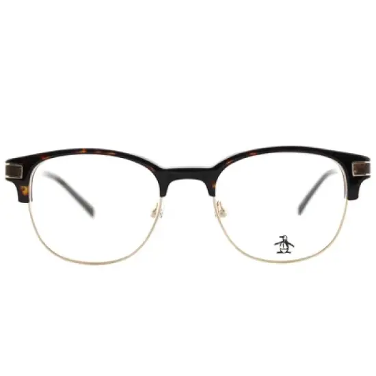 Original Penguin The Princeton TO Unisex Square Eyeglasses Tortoise 50mm image {1}