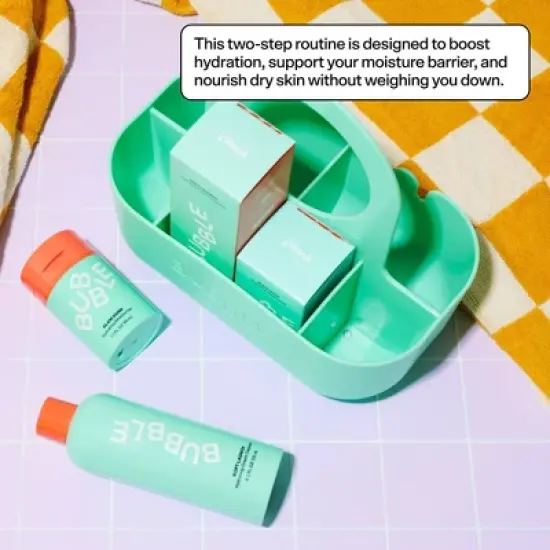 Bubble Skincare Shower Caddy Skincare Sets for Dry Skin - 3ct image {2}