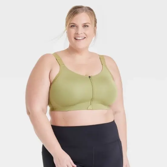 Women&rsquo;s High Support Sculpt Zip Front Bra - All in Motion&trade; image {6}