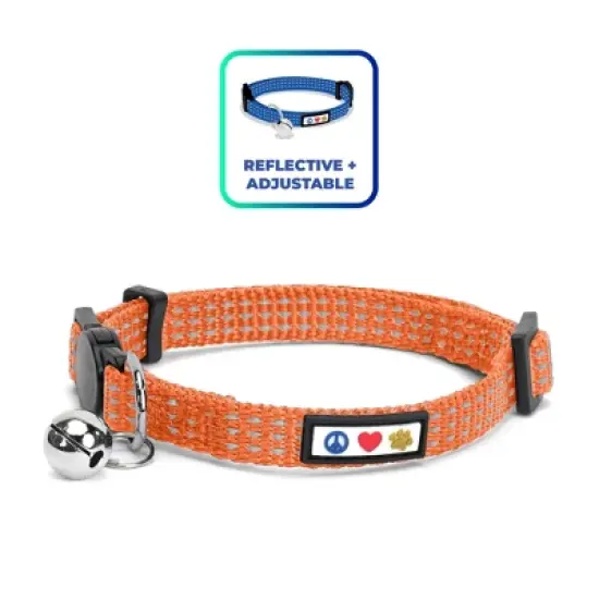 Pawtitas Reflective Cat Collar Adjustable image {8}