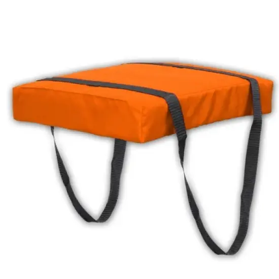 Bradley Type IV Boat Cushion USCG Approved Throwable Flotation Device; Coast Guard approved throw preserver with foam cushion image {17}