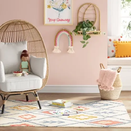 Mesa Area Kids' Rug Pink/Blue - Pillowfort&trade; image {1}