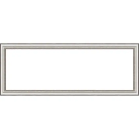 Amanti Art Salon Silver Narrow Framed Dry Erase Magnetic Board image {15}
