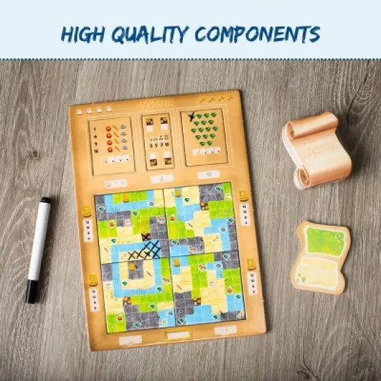 Ravensburger Explorers Strategy Board Game: Creative Thinking Skills, 1-4 Players, 20 Minutes Playtime image {9}