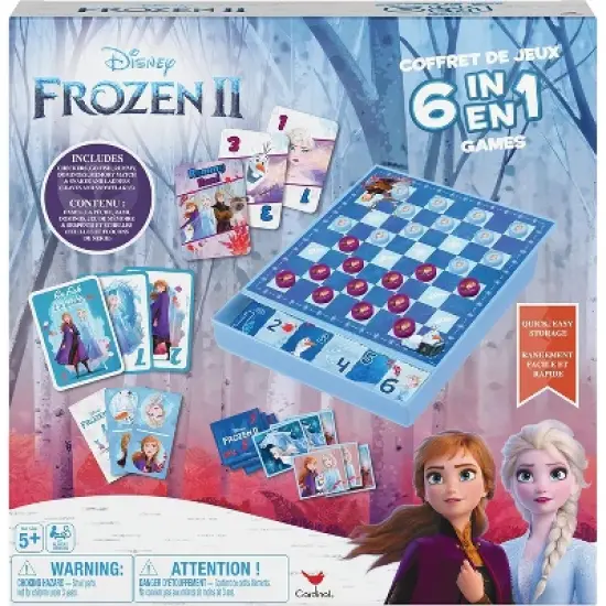Disney Frozen 2 6-in-1 Game House for Kids and Families image {1}