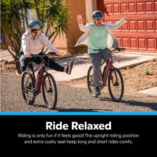 Schwinn Regent 27.5" Adult Hybrid Bike - Dark Red image {10}