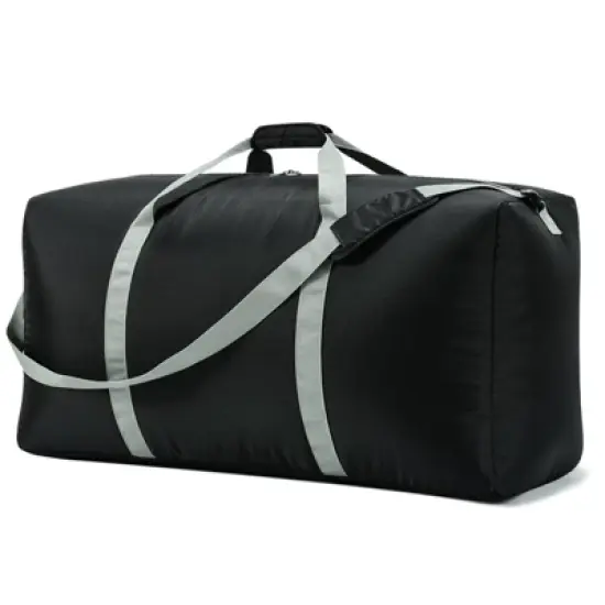 105L Extra Large Duffel Bag 32 inch Lightweight Luggage for Travel-Black image {6}