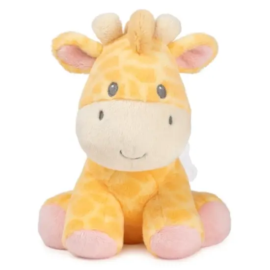 Baby GUND Safari Friends Giraffe Keywind Musical Plush, Plays Brahms&rsquo; Lullaby, Stuffed Animal Sensory Toy for Ages 10 Months and Up, Yellow, image {7}