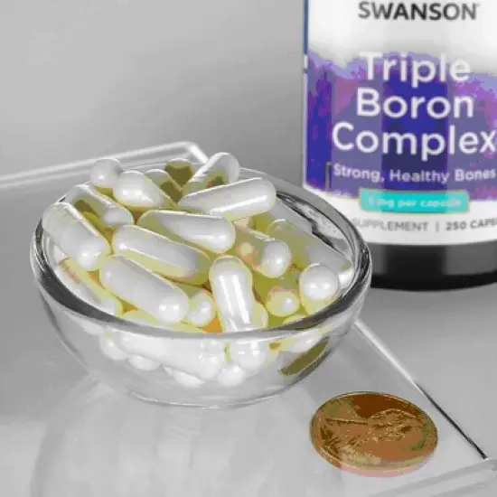 Swanson Mineral Supplements Triple Boron Complex 3 mg Capsule 250ct image {2}