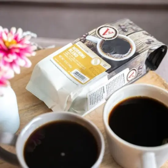 Victor Allen's Coffee Morning Blend Ground Coffee, Light Roast, 6 Pack - 12oz Bags image {4}
