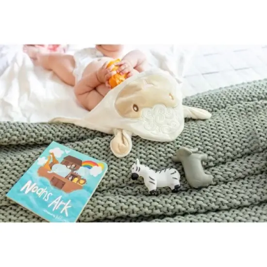 Tickle & Main Noahs Ark Baptism Gifts for Boys, Ark Toy Gift Set for Baby Shower and Birthday, Fun 5-Piece Set Includes Story Book image {2}