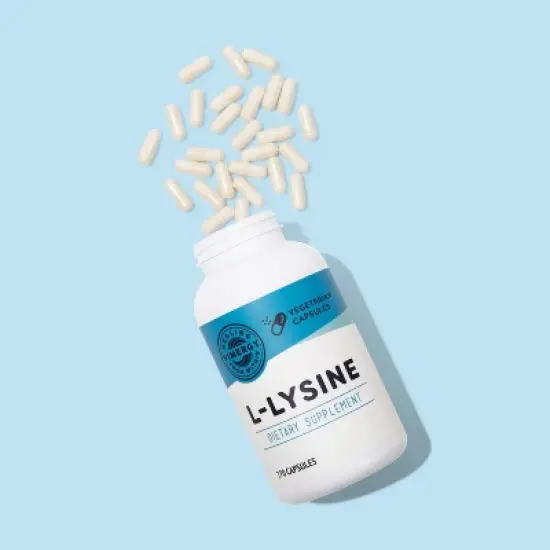 Vimergy L-Lysine 500MG Capsules image {2}