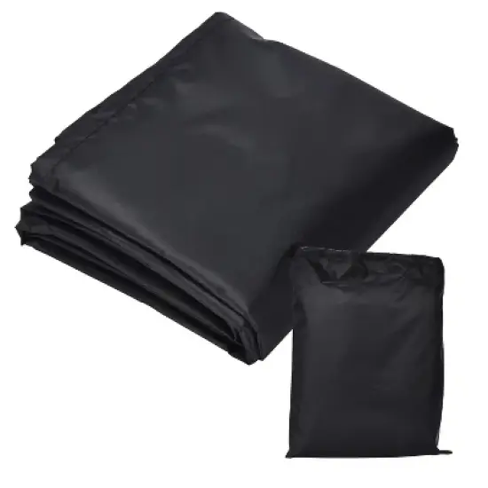 Steady Doggie Patio Durable Protector and Covering for Backyard Furniture Covers, Black image {1}