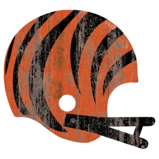 NFL Fan Creations Distressed Helmet Cutout Sign image {5}