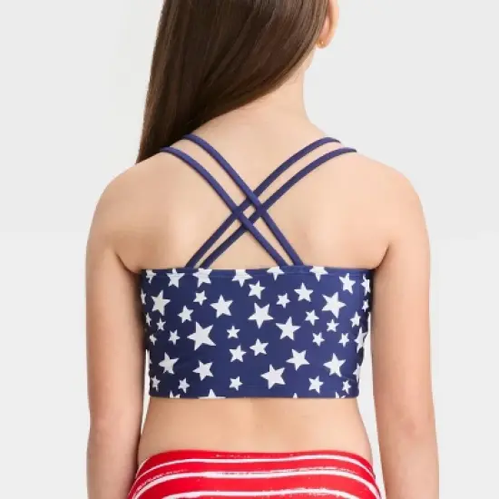 Girls' 'Americana Darling' Midkini Swimwear Set - Cat & Jack&trade; image {1}