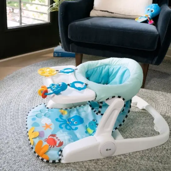 Baby Einstein Ocean Explorers Sea of Support 2-in-1 Sit-Up Infant Floor Seat image {15}