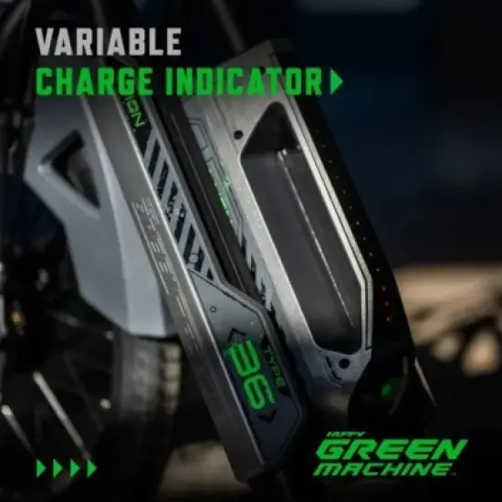 Huffy Electric Green Machine Battery Ride-On - 36V Age 14+ - Black image {13}