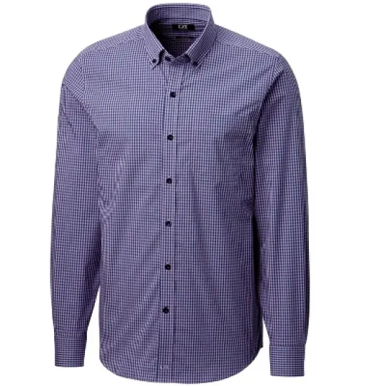 Cutter & Buck Mens Anchor Gingham Tailored Fit image {3}