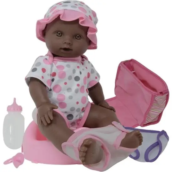 The New York Doll Collection 12 Inch Drink and Wet Potty Training Baby Doll image {3}