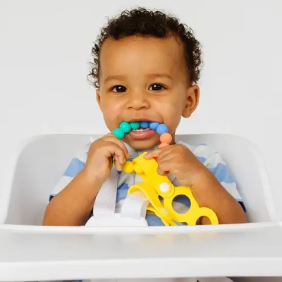 morepeas Rainbow Ring Teether image {1}