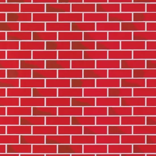 Corobuff&reg; Corrugated Paper, Tu-Tone&trade; Brick, 48" x 12-1/2', 1 Roll image {1}