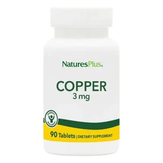 Copper 3 mg by Nature's Plus  -  90 Tablet image {3}