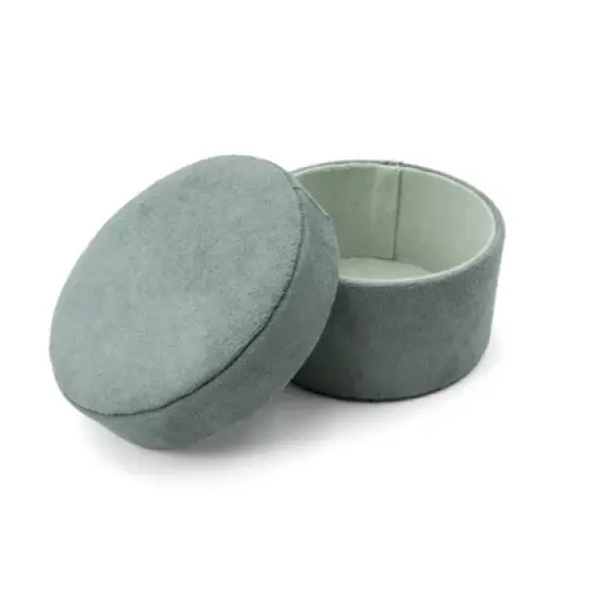 Small Velvet Storage Box Teal - Bullseye's Playground&trade; image {2}