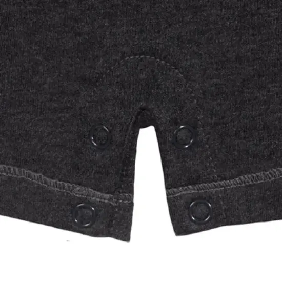 DC Comics Justice League Batman Costume Short Sleeve Romper Black  image {4}