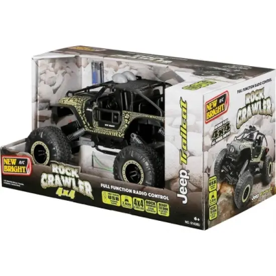 New Bright RC Jeep Trailcat Rock Crawler - 1:14 Scale image {10}