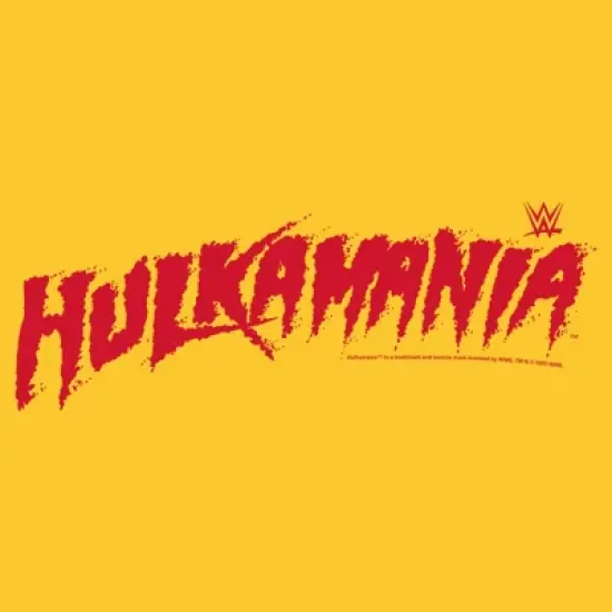 Mens WWE Hulkamania Logo T Shirt image {1}