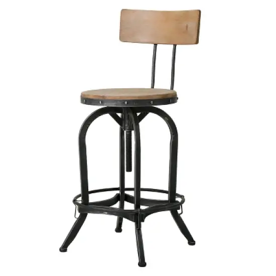 Stirling Adjustable Barstool - Christopher Knight Home image {6}