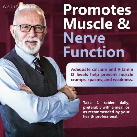 Geri Care Vitamin D 10mcg (400iu) Tab, 100 Count image {5}